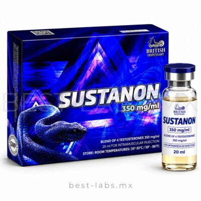 Sustanon 350mg (Testosterone Propionate 50mg/ml + Testosterone Phenylpropionate 100mg/ml + Testosterone Isocaproate 100mg/ml) 20ml | British Dispensary