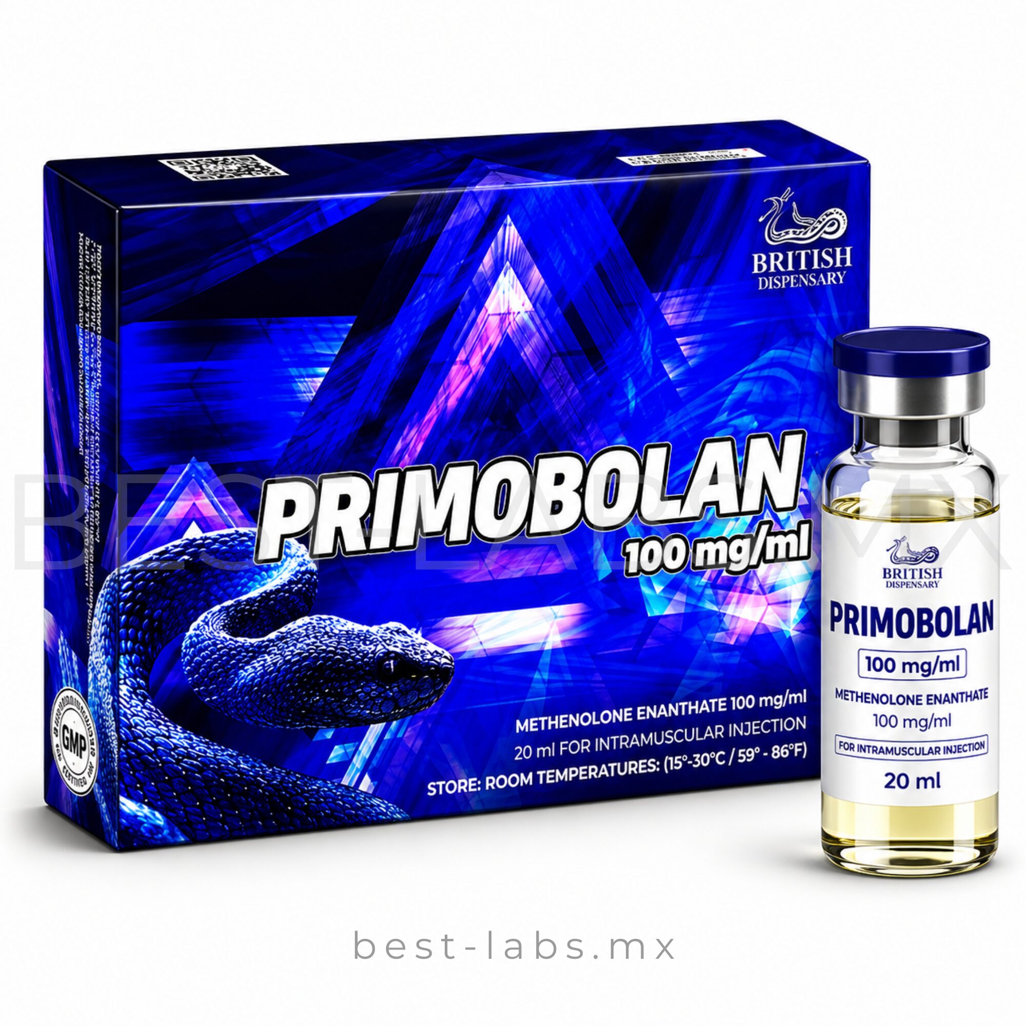 Primobolan 100mg (Methenolone Enanthate) 20ml | British Dispensary