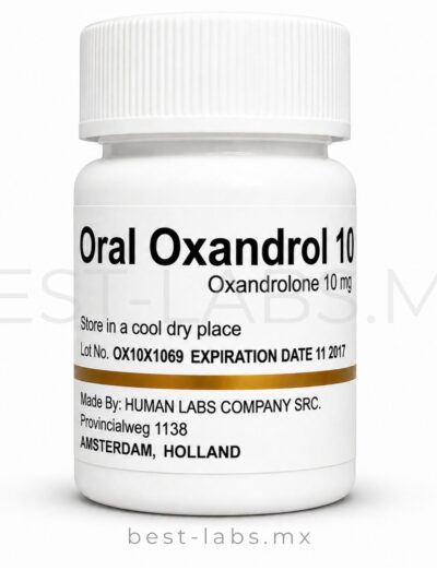 Oral Oxandrol 10 – Anavar (Oxandrolona) 10mg – 60 tabletas | Human Labs