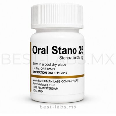 Oral Stano 25 – Winstrol (Stanozolol) 25mg – 60 tabletas | Human Labs