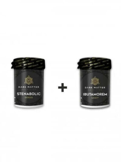 CICLO DEFINICIÓN - Stenobolic + Ibutamoren / 60 tabletas C/U | SARMS DARK MATTER - SARMS