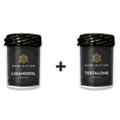 CICLO VOLÚMEN - Ligandrol + Testolone / 60 tabletas C/U | SARMS DARK MATTER - SARMS