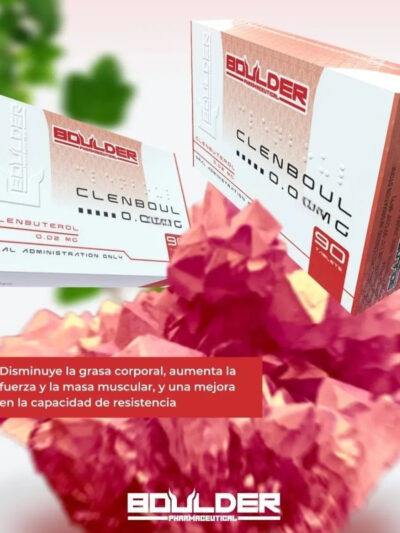 CLENBOUL | (Clembuterol) 0.04 mg. 90 tabletas | BoulderRoids Orales - esteroides