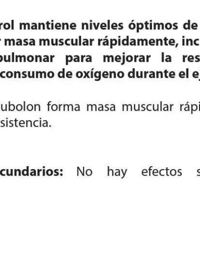 CLEMBUTEROL PARA QUEMA DE GRASA
