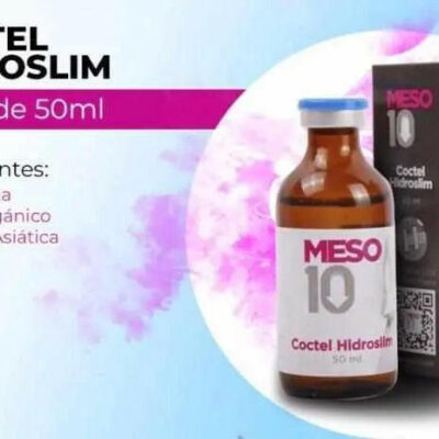 Coctel Hidroslim / L-Carnitina, Silicio Organico, Centella Asiática | 50 ML | Meso 10 - mesoterapia