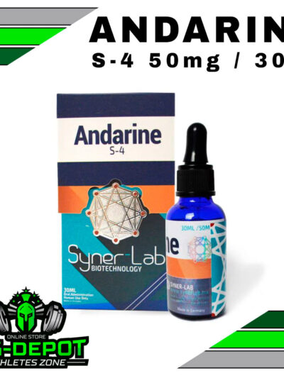 Andarine 50 mg s-4 Synerlab 30 ml frasco Big Depot original