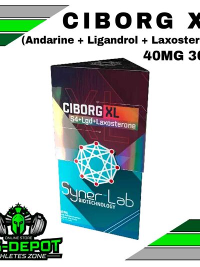 Ciborg xl 40 mg andarine ligandrol laxosterone Synerlab 30 ml frasco Big Depot original