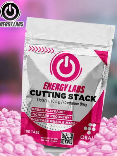 CUTTING STACK / COMBINACIÓN QUEMAGRASA - Ostarine 10mg + Cardarine 8mg / Ciclo para quema máxima de grasa, construcción moderada de musculo y rendimiento atlético / ENERGY LABS - SARMS