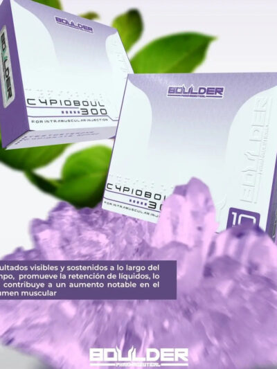 CYPIOBOUL 300MG (Cipionato de testosterona) 10 ampolletas de 10 ml cada una | Boulder Pharmaceutical - esteroides