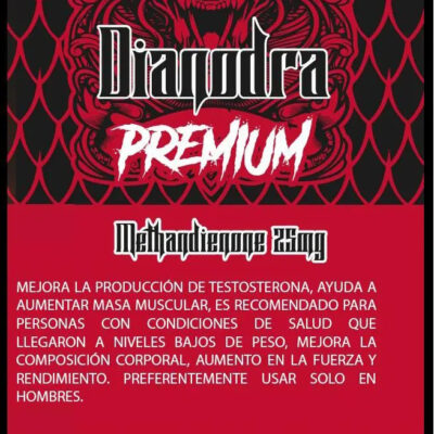 Dianodra - Methandienone 25mg / 100 Tabletas / Dragon Pharma Premium - esteroides