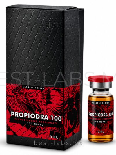 Propiodra 100 mg/ml (Propionato de Testosterona) 10 ampolletas de 1ml | Dragon Pharma