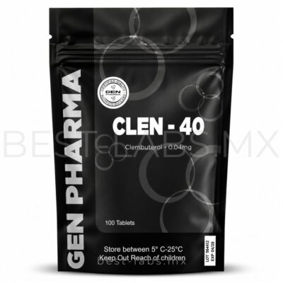 Clen-40 0.04 mg (Clembuterol) 100 tabletas | Gen Pharma