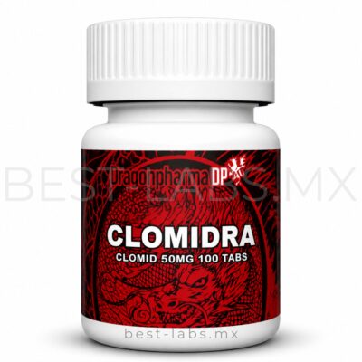 Clomidrol 50 mg (Clomifeno) 80 tabletas | Dragon Pharma