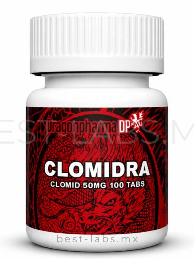 Clomidrol 50 mg (Clomifeno) 80 tabletas | Dragon Pharma