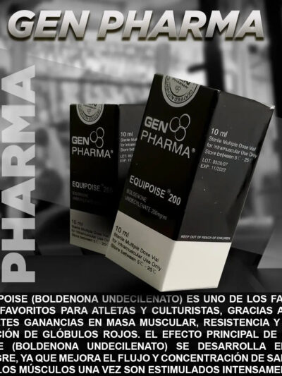 EQUIPOISE 200 / BOLDENONE · UNDECYLENATE 200MG / GEN PHARMA - esteroides