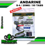 Andarine 20 mg (S-4) 50 tabletas | SARMS Geneza