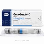 Genotropin C Pfizer ® 16 IU HORMONA DEL CRECIMIENTO Somatropin (rDNA). / Calidad Farmacéutica