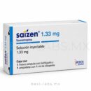 SAIZEN ®  Merck Serono / 4 IU HORMONA DEL CRECIMIENTO 1.33mg  / Calidad Farmacéutica