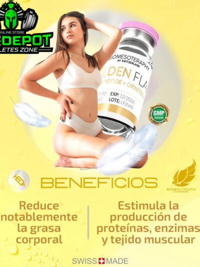 Golden Flare adipotide ornitina biomesoteraphy by switzerland lipo sin cirugia Big Depot original
