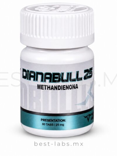 Dianabull 25 – Dianabol (Methandienona) 25mg – 80 tabletas | Hardbull Labs