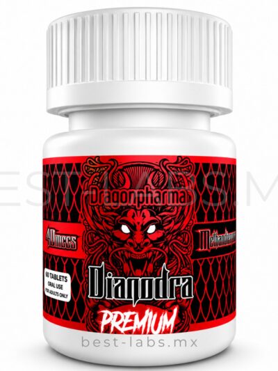 Dianodra 25 mg (Metandienona/Dianabol) 60 tabletas | Dragon Pharma Premium