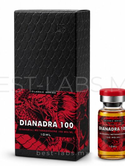 Dianadra 100 mg/ml (Metandienona/Dianabol) 10 ampolletas de 1ml | Dragon Pharma