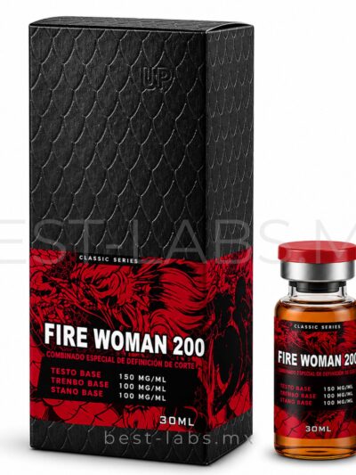 Fire Woman 200 (Metenolona 100mg/Stanozolol 100mg) 10 ampolletas de 1ml | Dragon Pharma