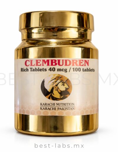 Clembudren (Clembuterol) 40 mcg – 100 tabletas | Karachi Labs