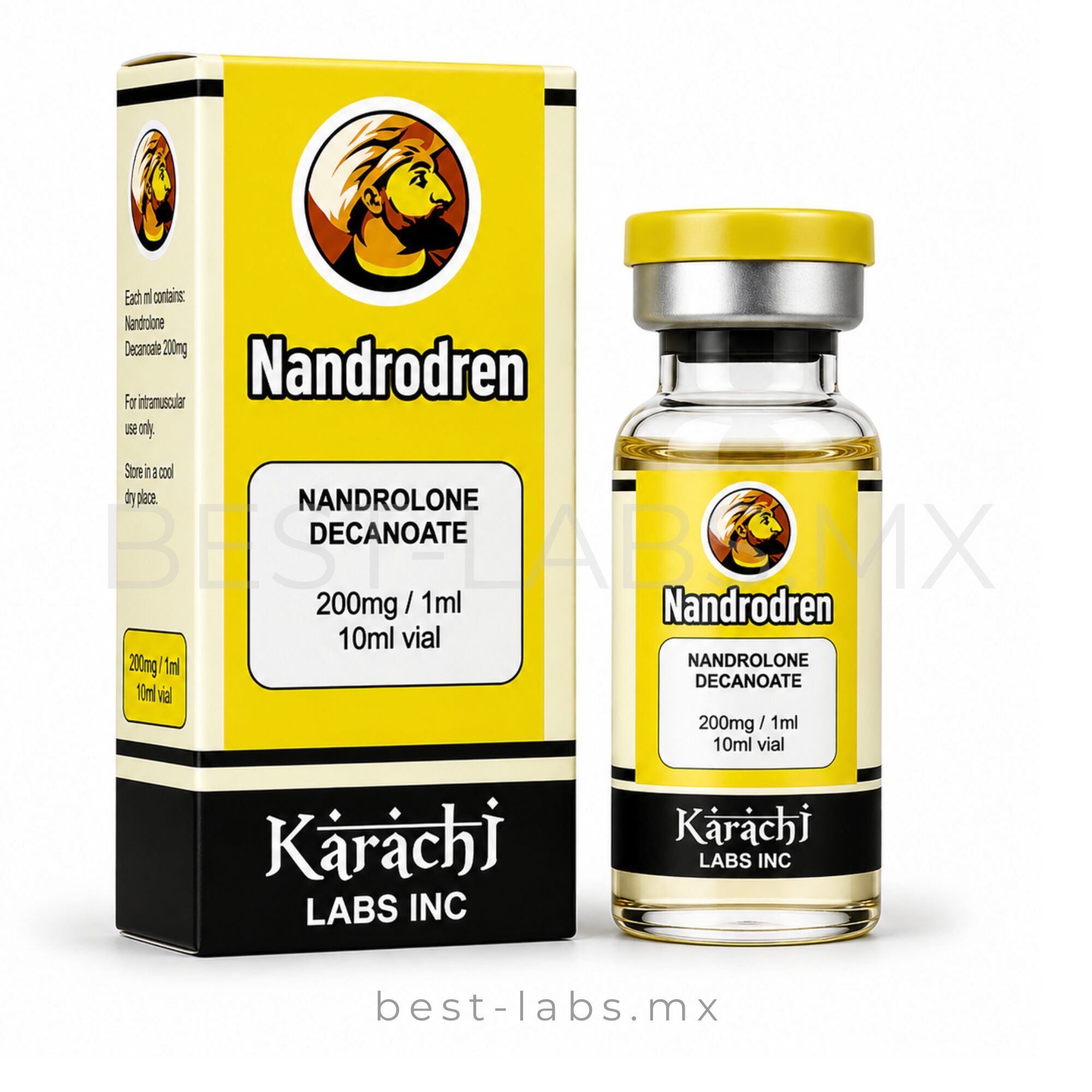 Nandrodren (Decadurabolin) 200mg – Decanoato de Nandrolona – 10ml | Karachi Labs