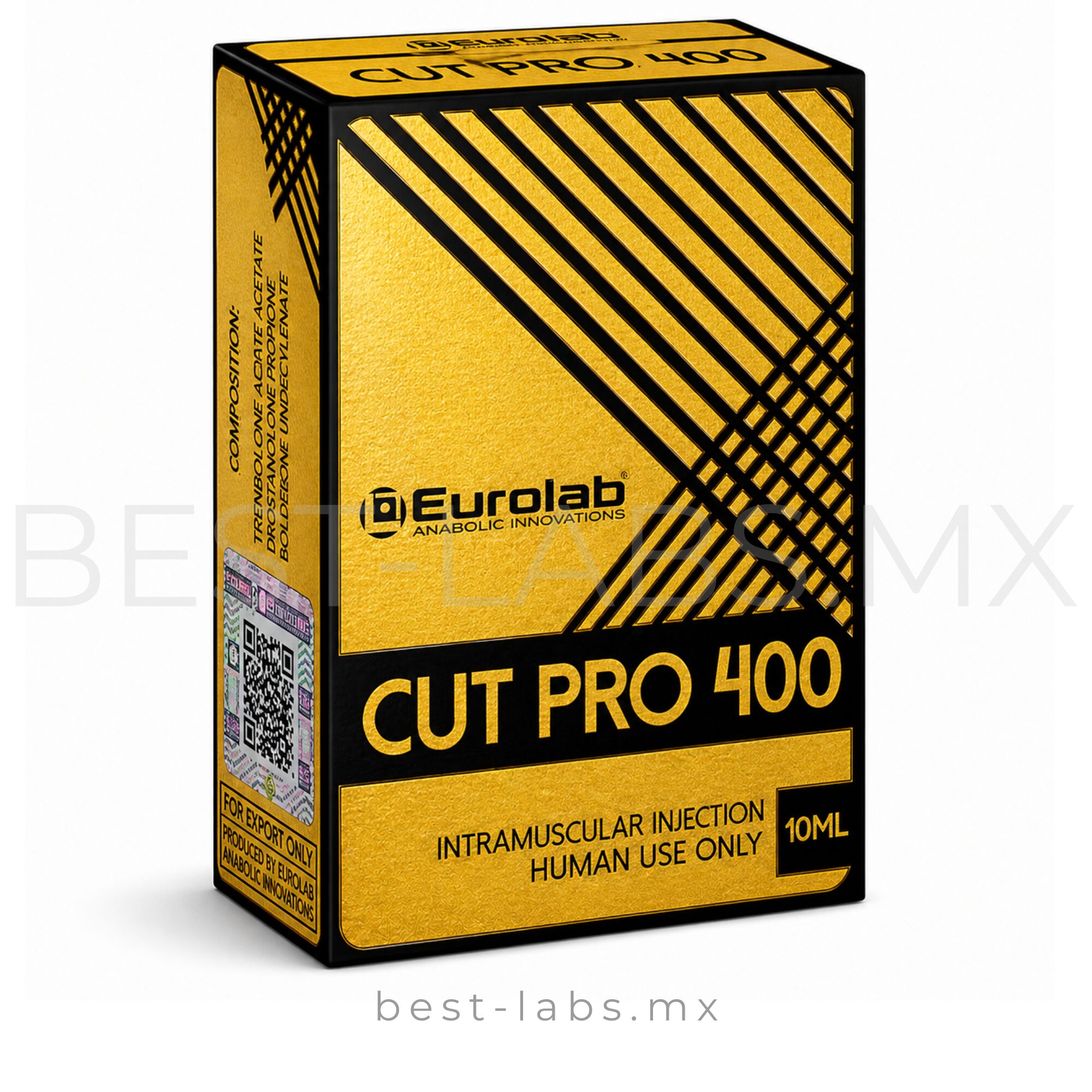 Cut Pro 400 (Trembolona Acetato + Drostanolona + Boldenona + Testosterona) 10 ml | Eurolab