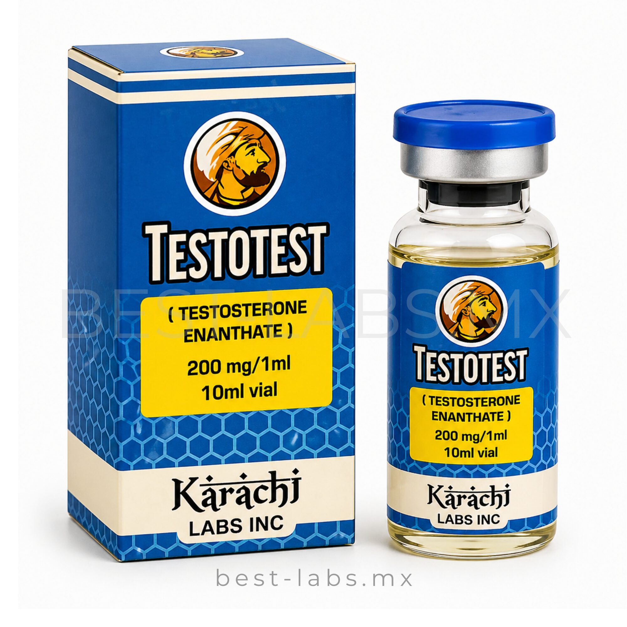 Testotest 200mg – Testosterona Enantato – 10ml | Karachi Labs