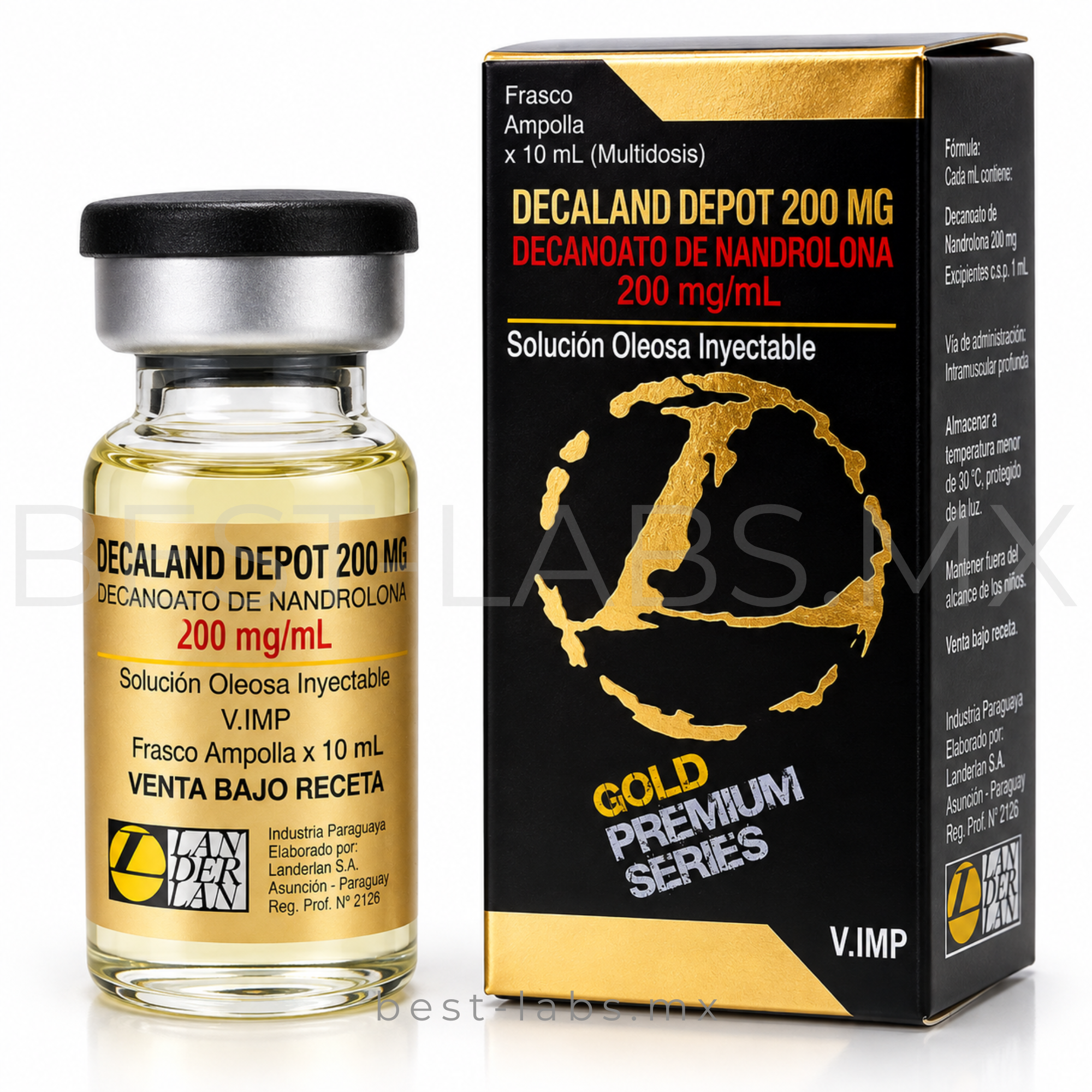 Decaland Depot Nandrolona 200 mg/mL 5 mL Landerlan