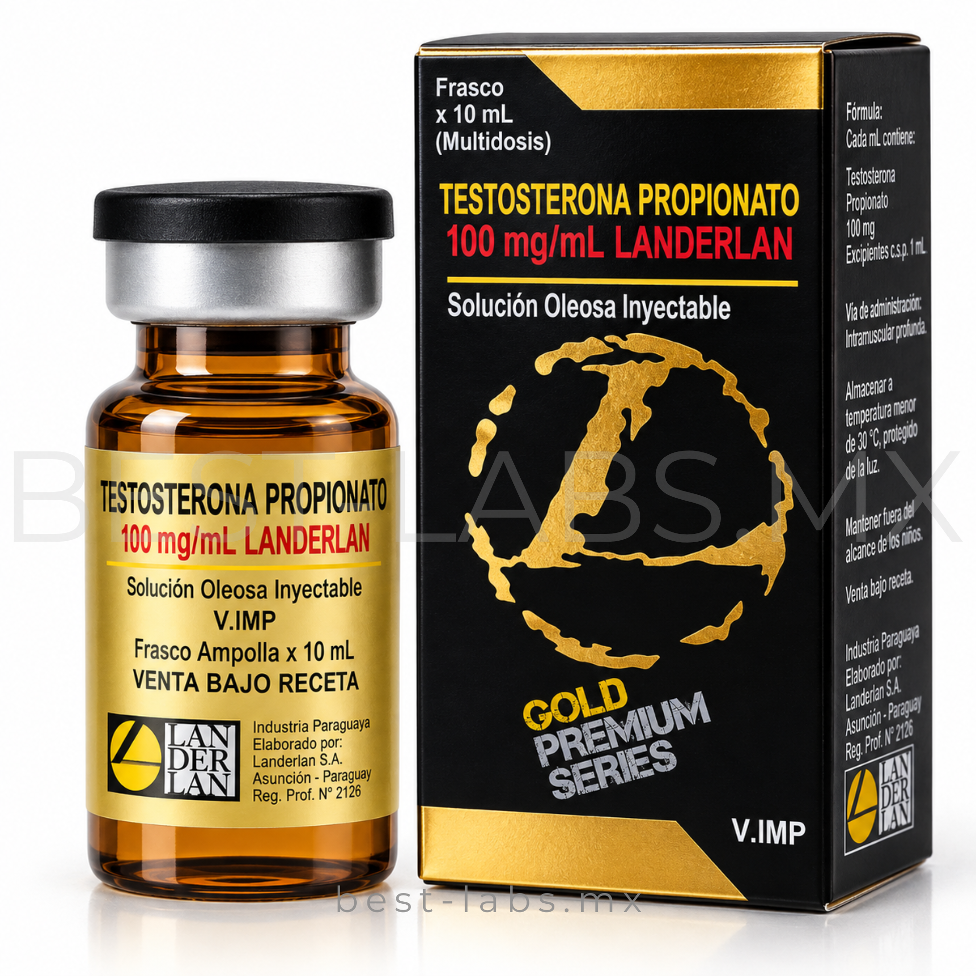 Testosterona Propionato 100 mg/mL Landerlan