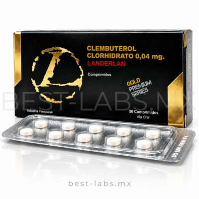 Clenbuterol 0.04 mg 50 tabletas Landerlan