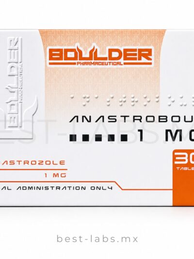 Anastroboul 1 mg Anastrozol Boulder | 30 tabletas originales