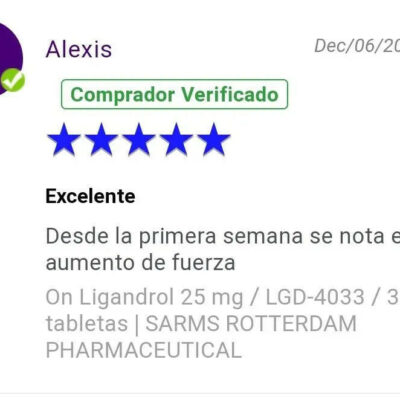 Ligandrol 25 mg / LGD-4033 / 30 tabletas | SARMS ROTTERDAM PHARMACEUTICAL - SARM