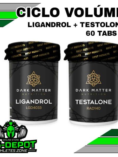 Ciclo volumen ligandrol testolone Sarms Dark Matter 60 tabletas Big Depot original
