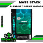 Mass stack 20 mg (Andarine 10 mg + Ligandrol 5 mg + Ostarine 5 mg) 60 cápsulas | Gen Pharma