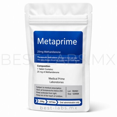 Metaprime (Dianabol / Metandienona) 25 mg 100 tabletas | Medical Prime