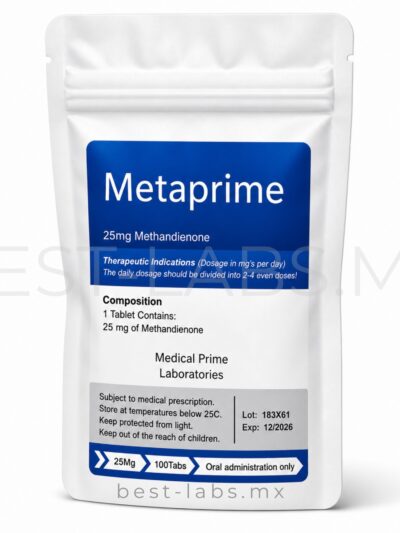Metaprime (Dianabol / Metandienona) 25 mg 100 tabletas | Medical Prime