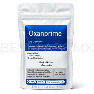OxanPrime (Anavar / Oxandrolona) 10 mg 100 tabletas | Medical Prime