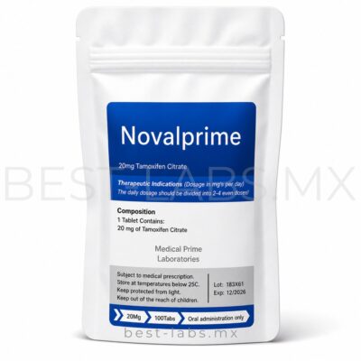 Tamoxifeno NovalPrime (Tamoxifeno / Nolvadex) 20 mg 100 tabletas | Medical Prime