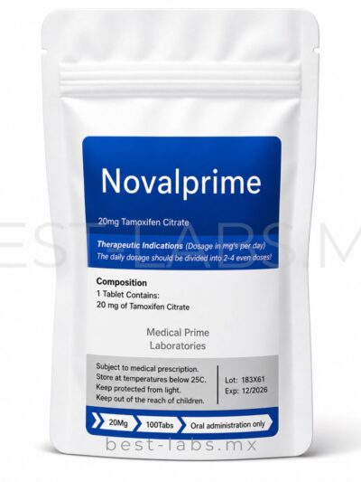 Tamoxifeno NovalPrime (Tamoxifeno / Nolvadex) 20 mg 100 tabletas | Medical Prime