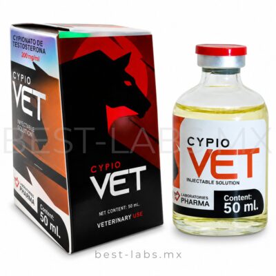 CYPIO VET 200mg (Cipionato de testosterona) Frasco de 50 ML | VETER IIX PHARMA LABORATORY