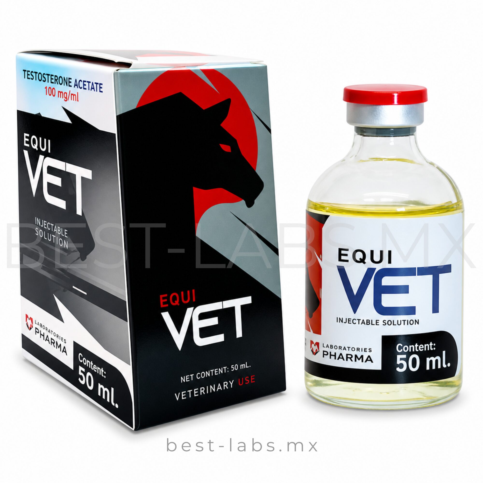 EQUI VET (Equipoise) BOLDENONE UNDECYLENATE 150 mg/ml Frasco de 50 ML | VETER IIX PHARMA LABORATORY
