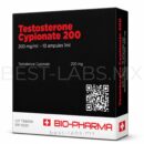 Testosterona Cipionato 200 mg/ml 10 ampolletas de 1ml | BioPharma