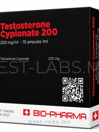 Testosterona Cipionato 200 mg/ml 10 ampolletas de 1ml | BioPharma