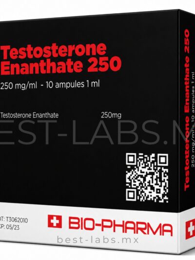 Testosterona Enantato 250 mg/ml (Testoviron) 10 ampolletas de 1 ml | Biopharma