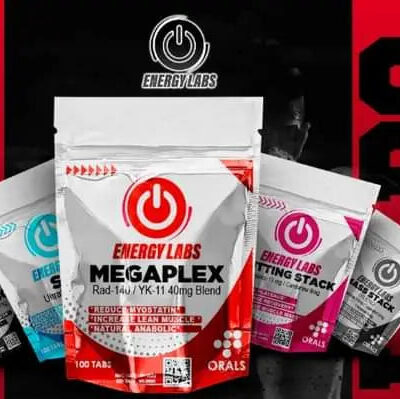 MEGAPLEX / RAD-140 + YK-11 / Constructor de masa y fuerza máxima / ENERGY LABS - SARMS
