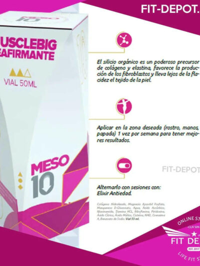 MuscleHard Reafirmante / Extracto de Alcachofa - 50 ML | Meso 10 - mesoterapia